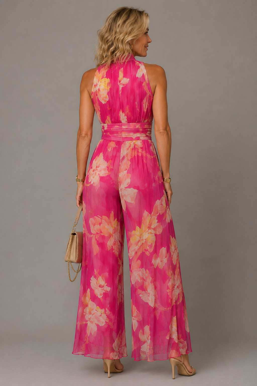 Sorcha Floral Wide-Leg Jumpsuit