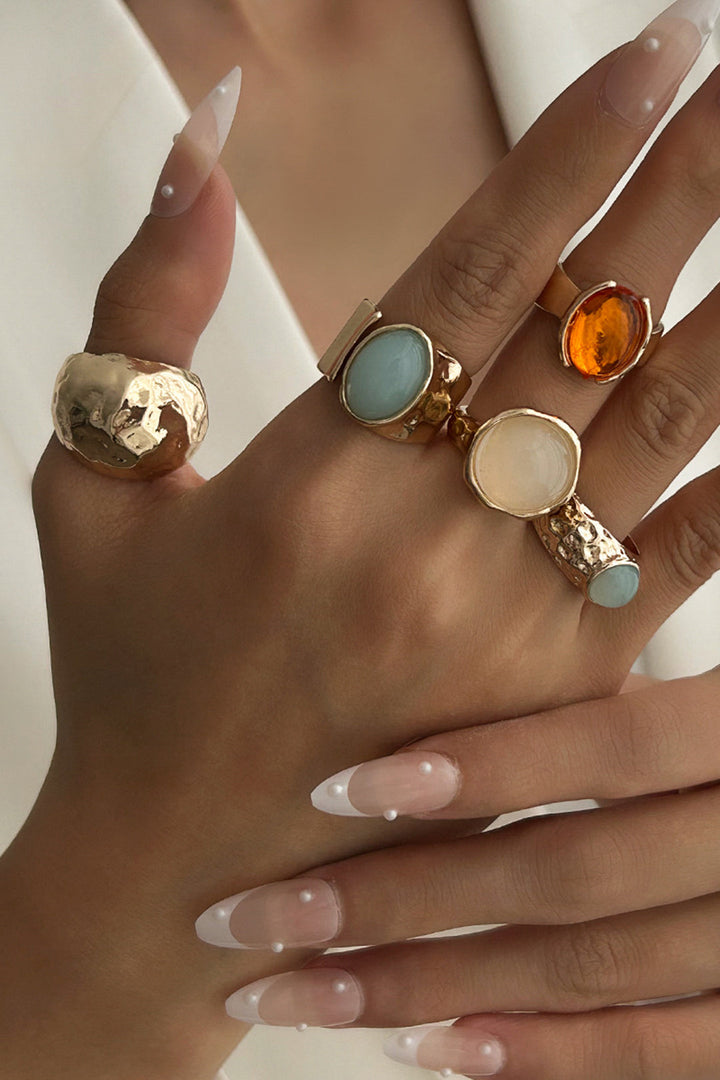 Annabela | Emerald Ring Set