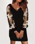 Oliwia – Dress with Elegant Lace Sleeves
