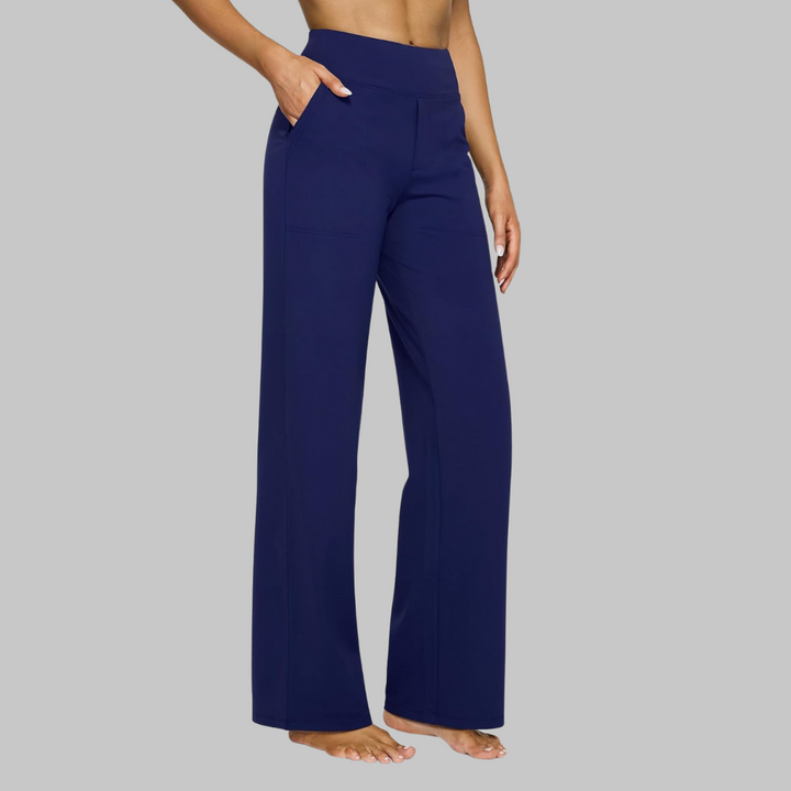 Marilyn Stretch Wide-Leg Trousers