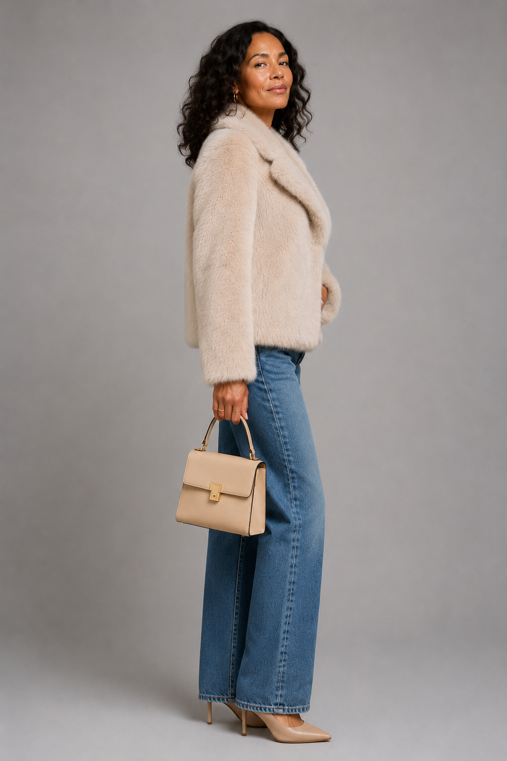 Eleanor Faux-Fur Jacket