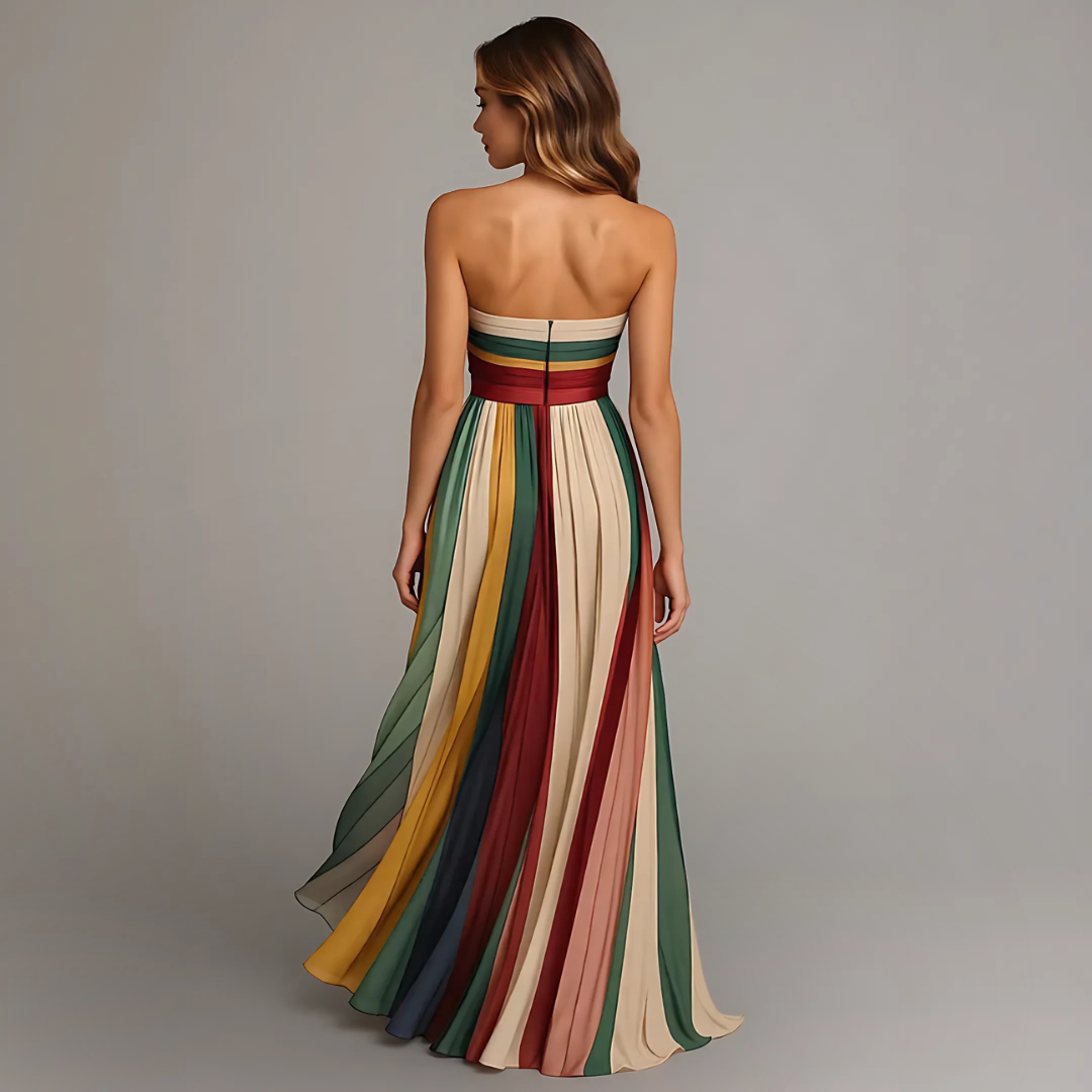 Gabriela | Colourful sleeveless dress