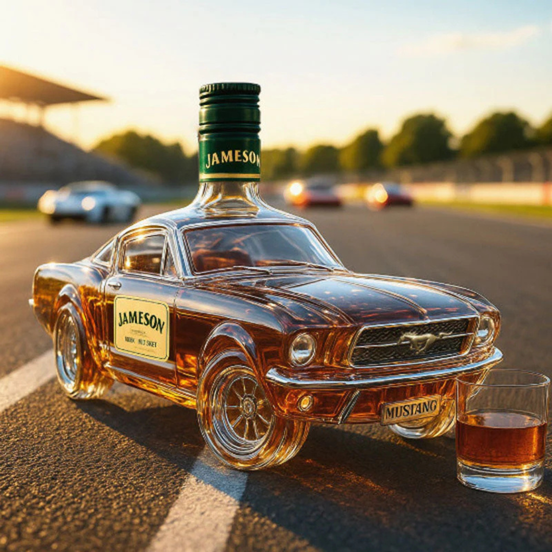 Mustang Whisky Bottle