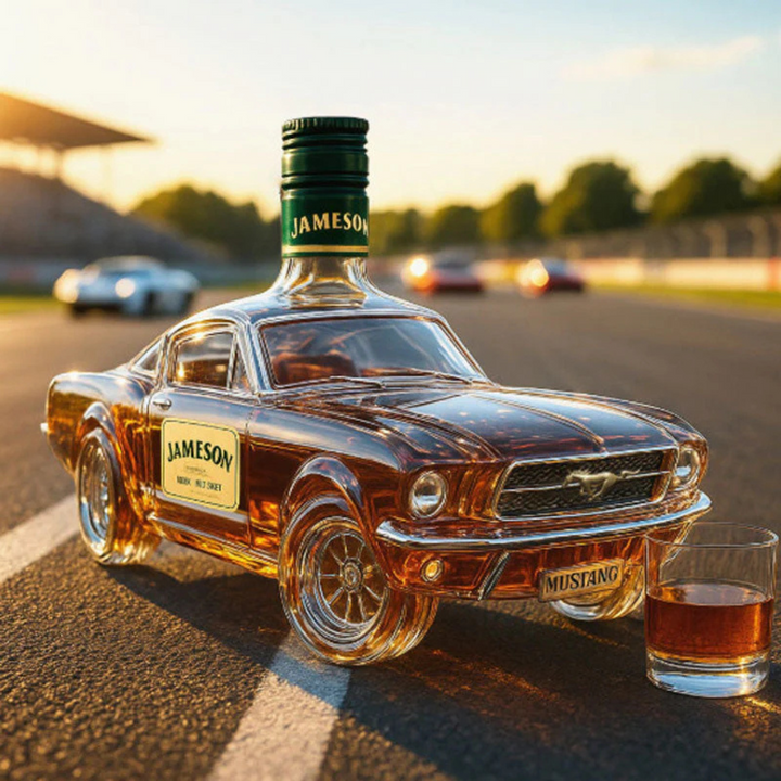 Mustang Whisky Bottle