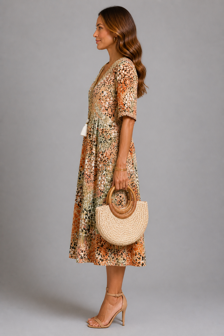 Catherine Floral Midi Dress