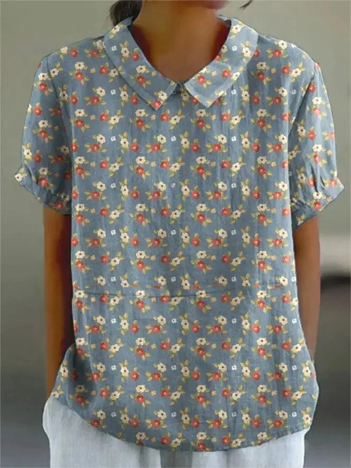Clodagh Blue Floral Blouse