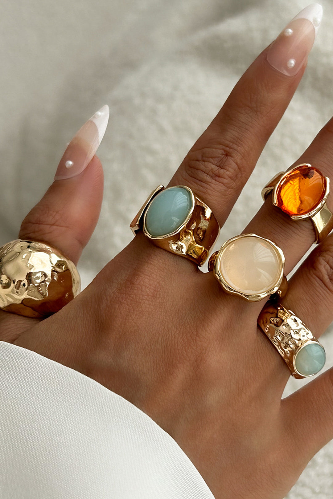 Annabela | Emerald Ring Set