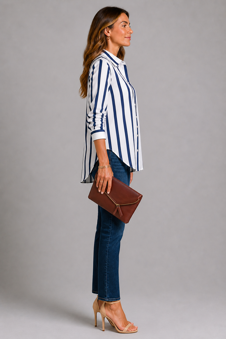 Nora Relaxed Stripe Shirt