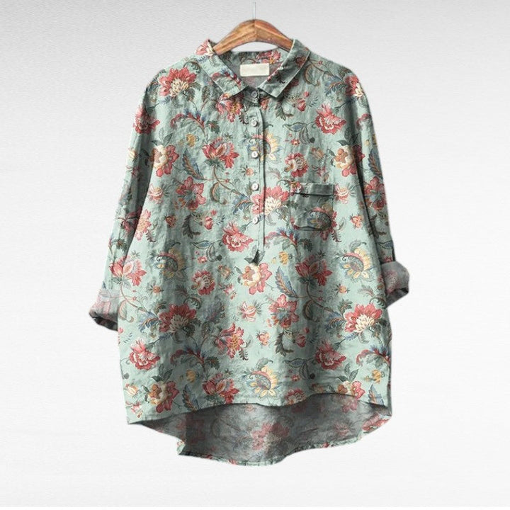 Sinéad Colourful Floral Shirt