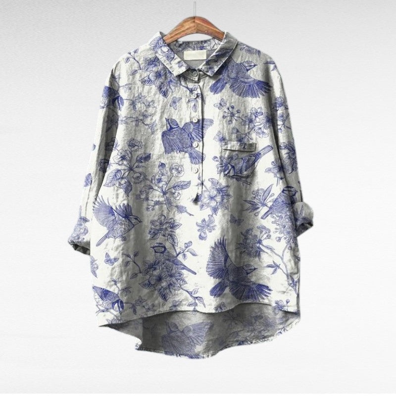 Sinéad Colourful Floral Shirt