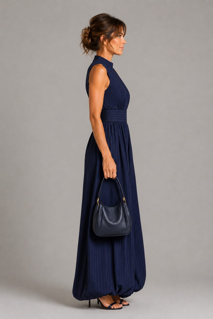 Sarah Keyhole Wide-Leg Jumpsuit