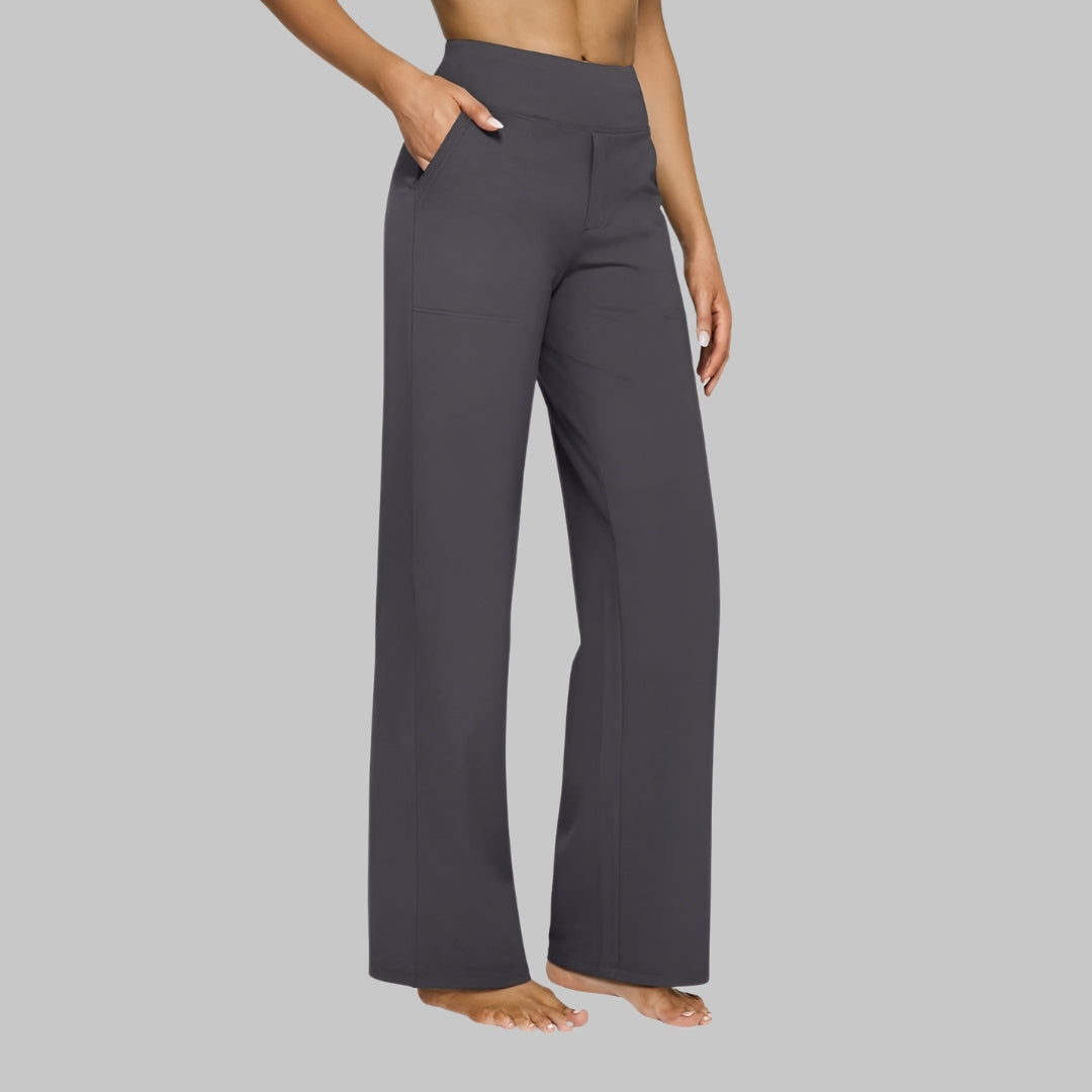 Marilyn Stretch Wide-Leg Trousers
