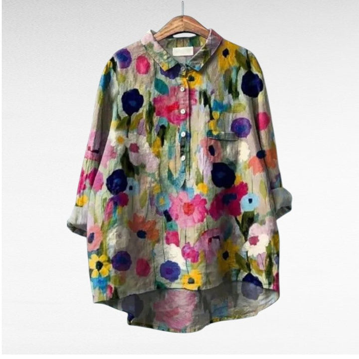 Sinéad Colourful Floral Shirt