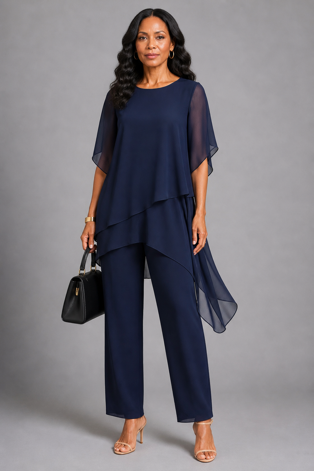 Mairéad Draped Two-Piece Set