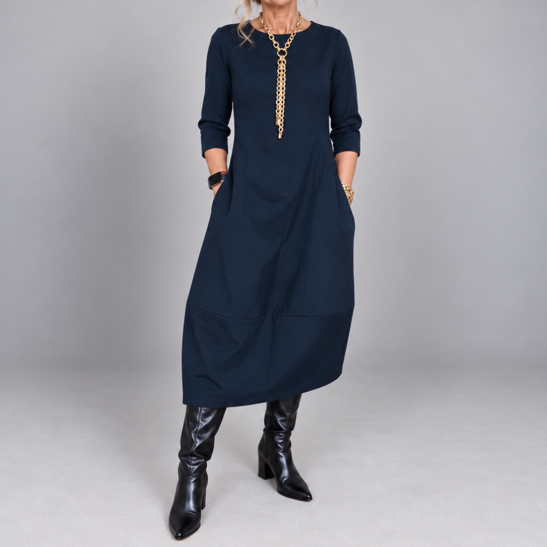 Deirdre Hooded Midi Dress