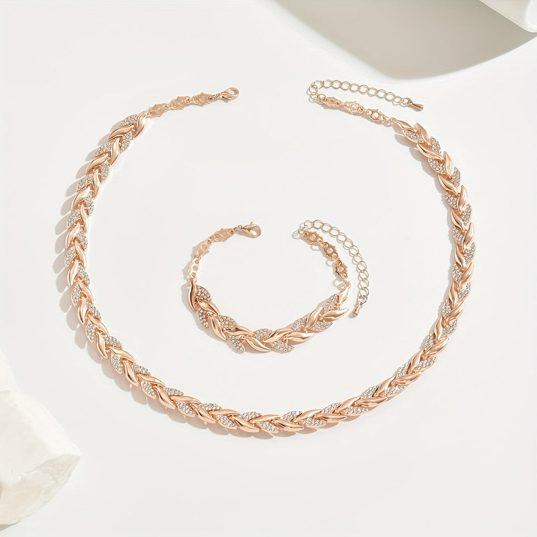 Claudine | Necklace + Bracelet set