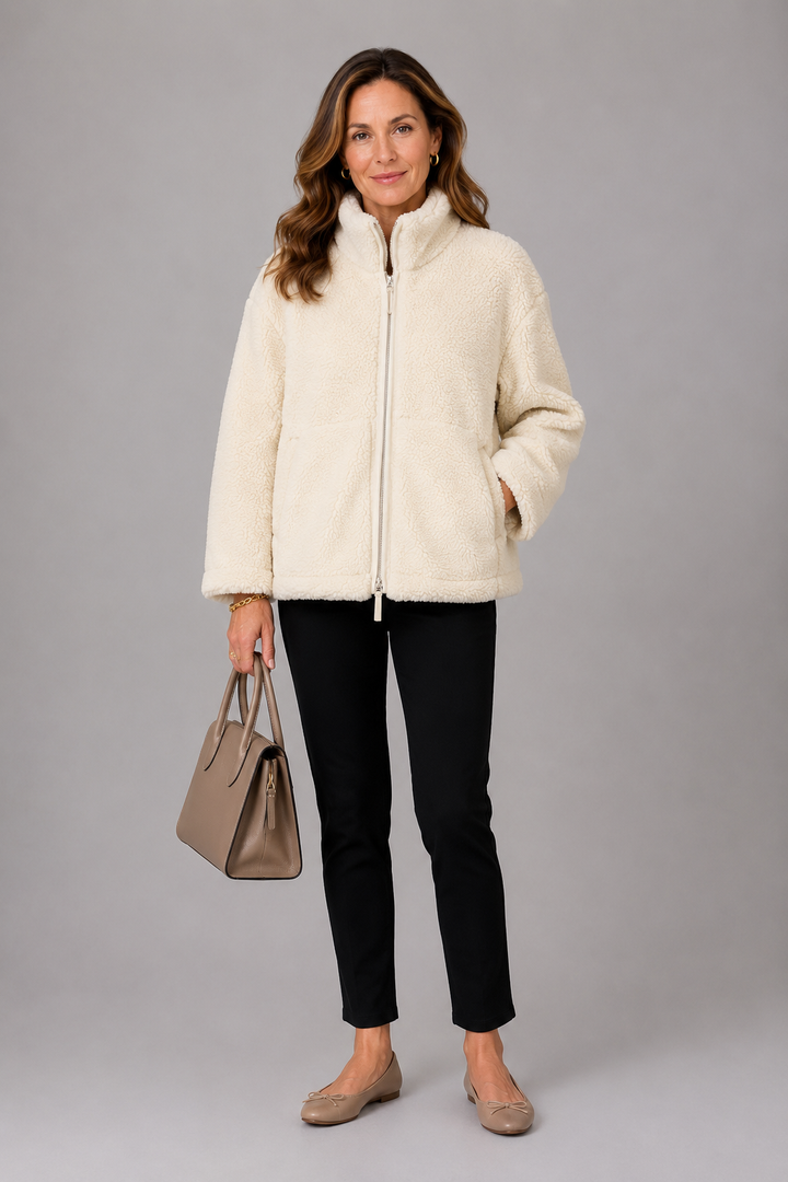 Doreen Teddy Zip Jacket