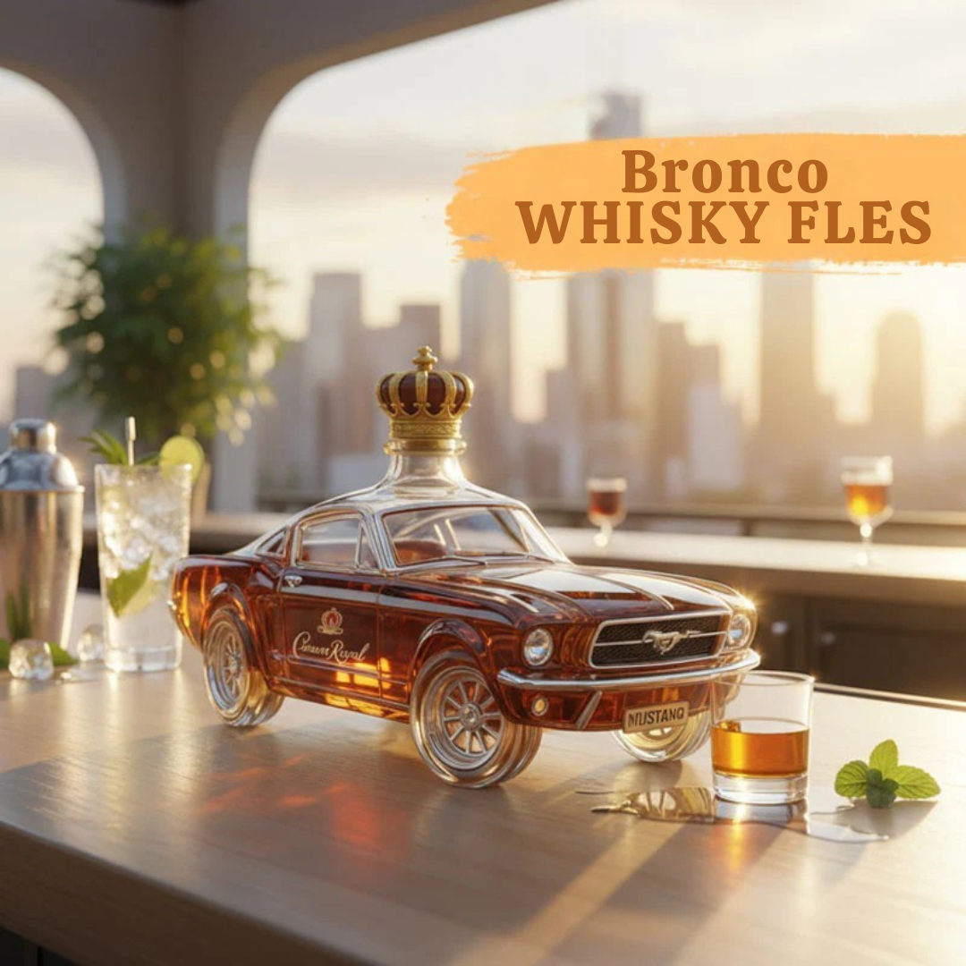 Mustang Whisky Bottle