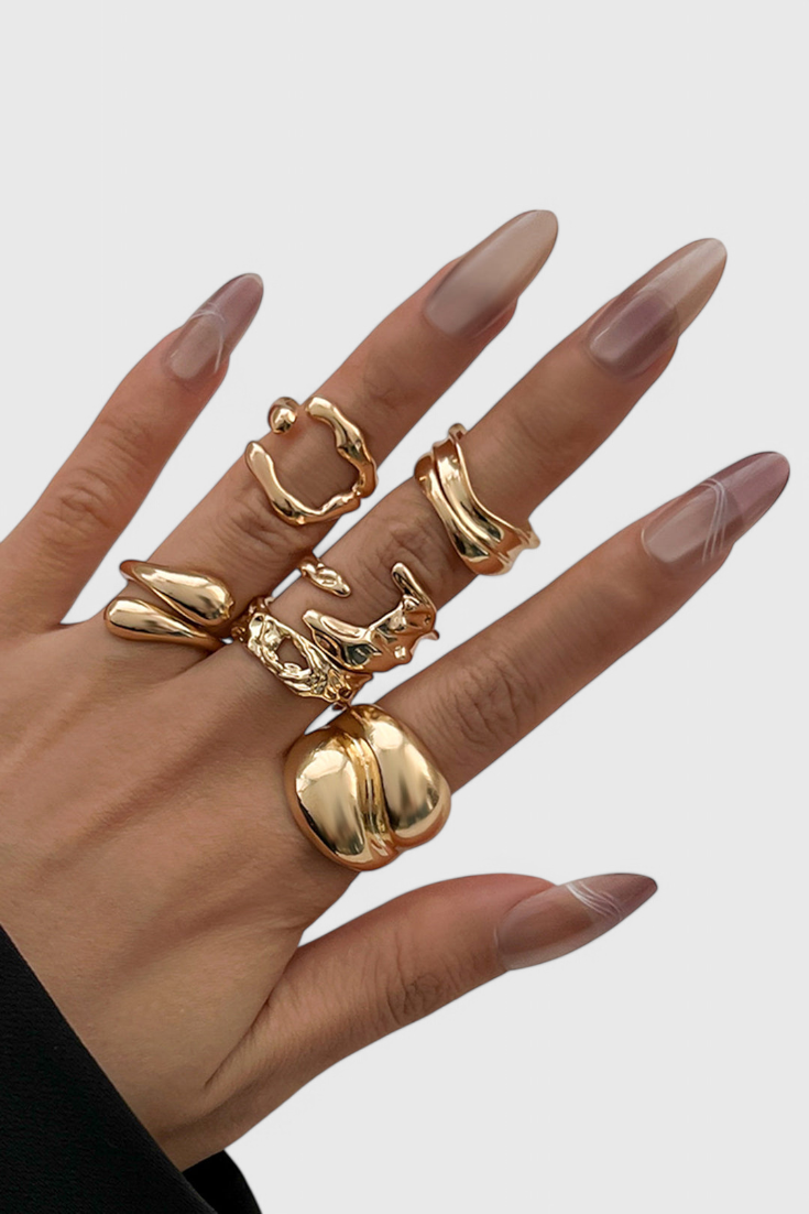 Ana | 6 Rings Set