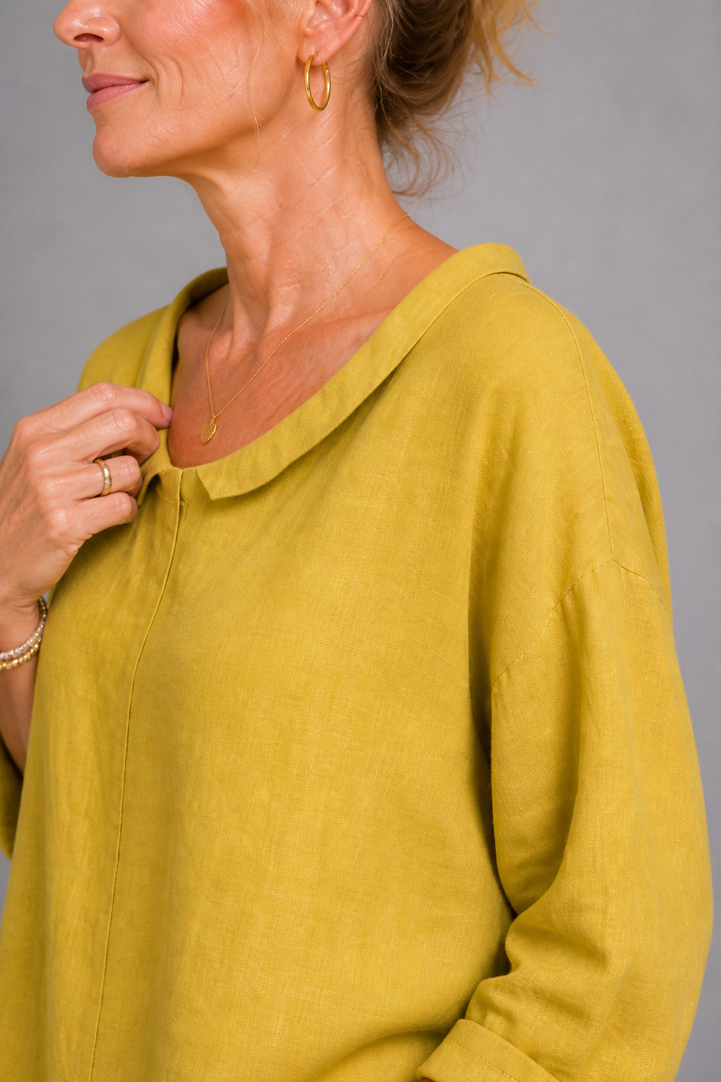 Denise Relaxed Long-Sleeve Top