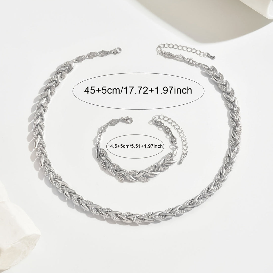 Claudine | Necklace + Bracelet set