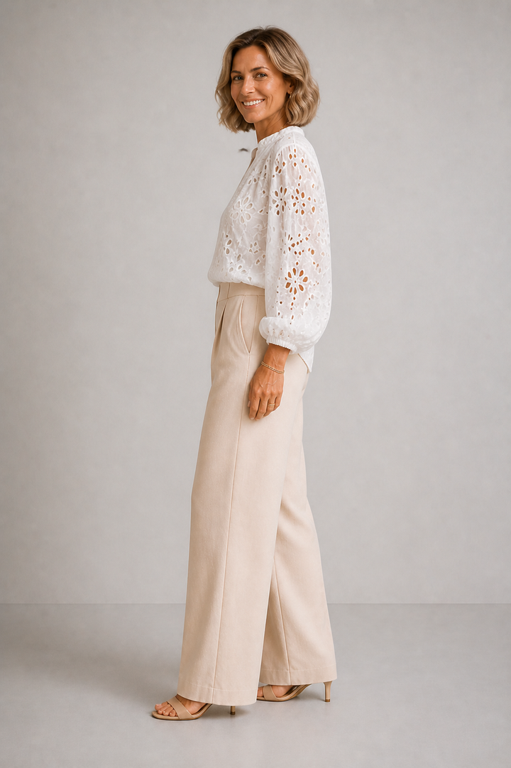 Áine Broderie Blouse