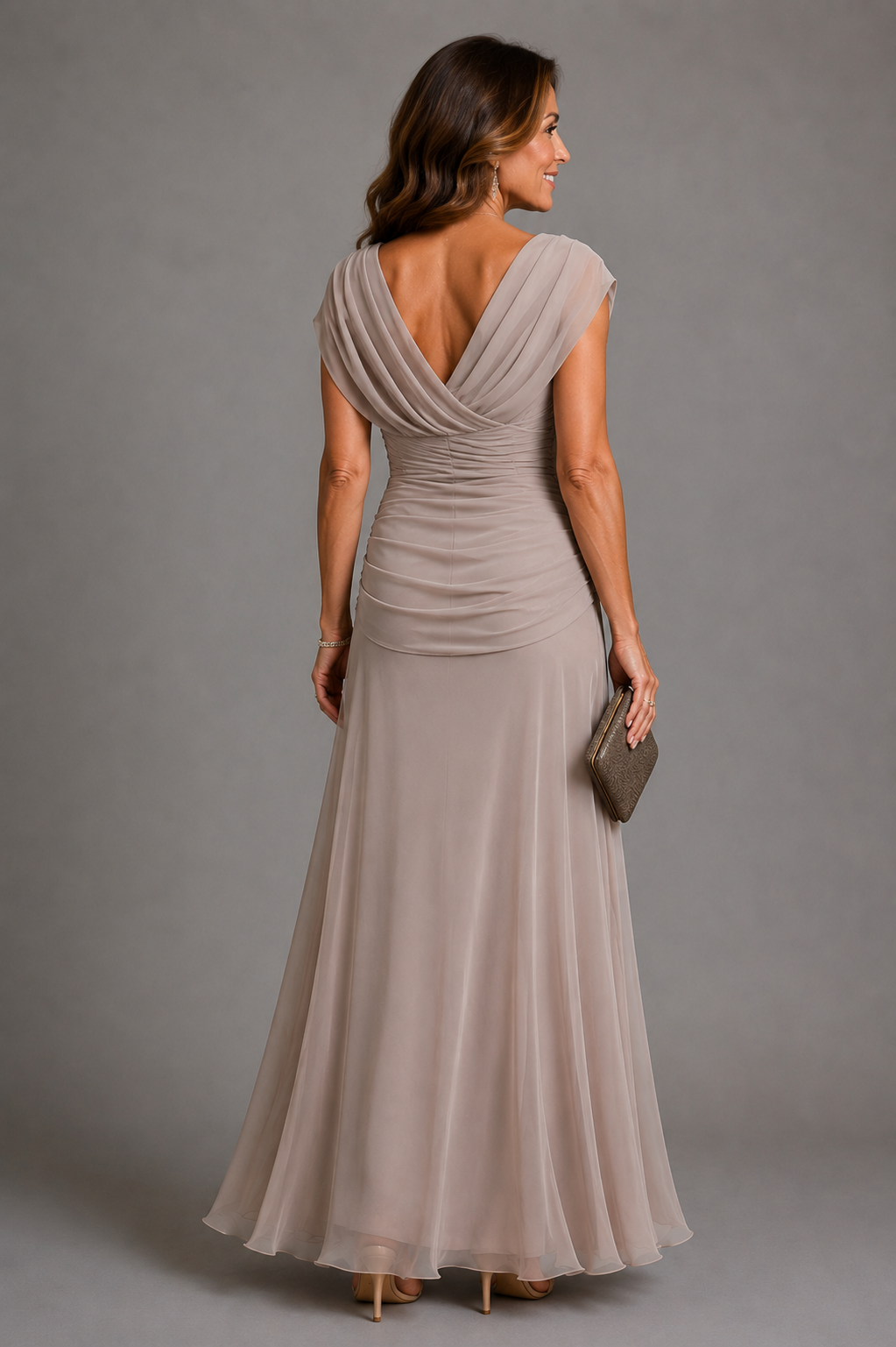 Rachel Draped Maxi Dress