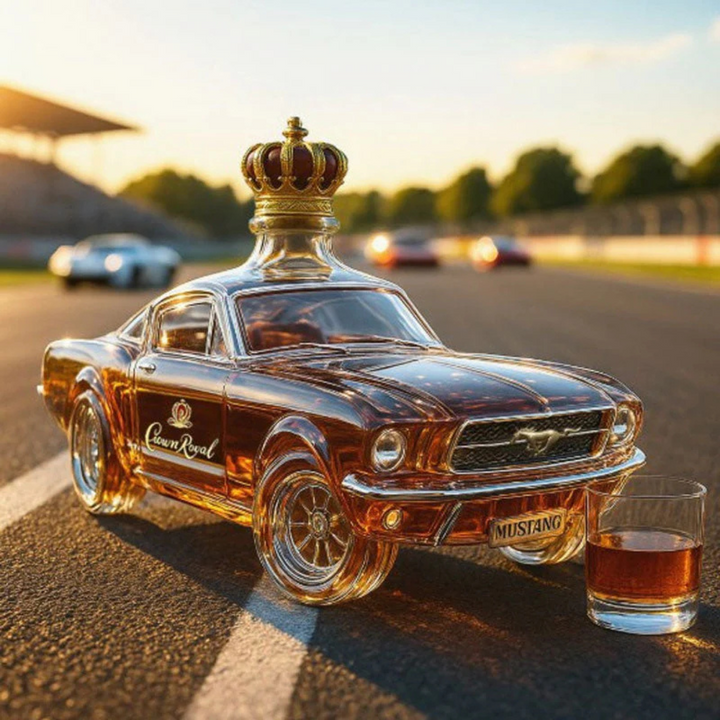Mustang Whisky Bottle