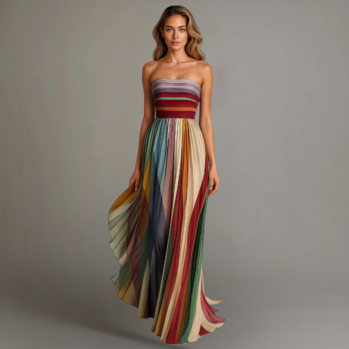 Gabriela | Colourful sleeveless dress