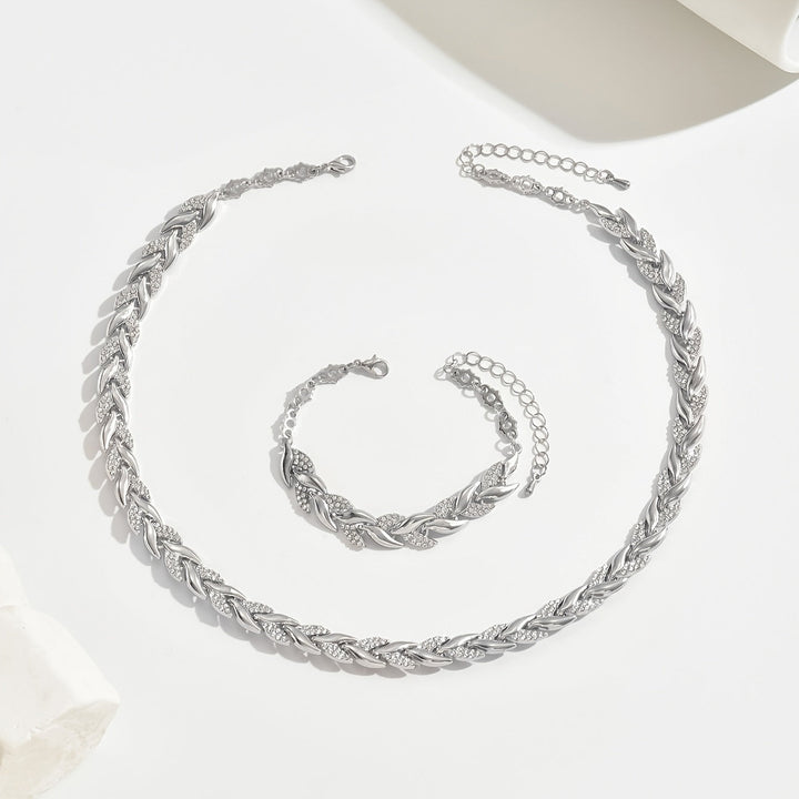 Claudine | Necklace + Bracelet set