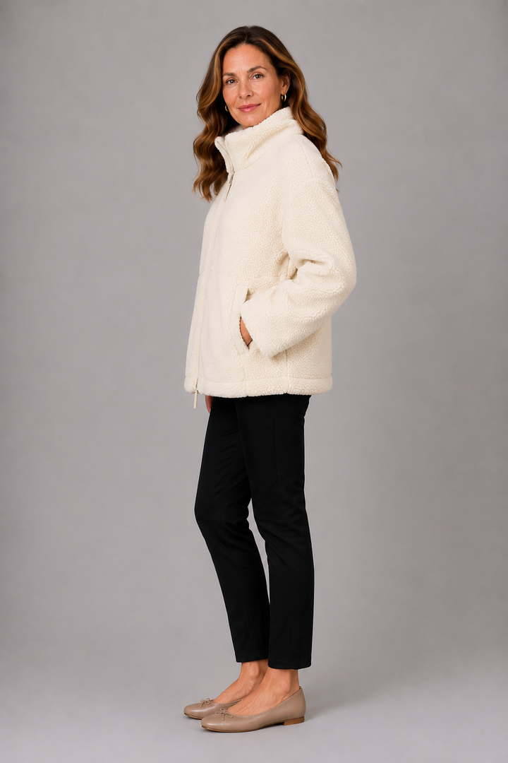 Doreen Teddy Zip Jacket