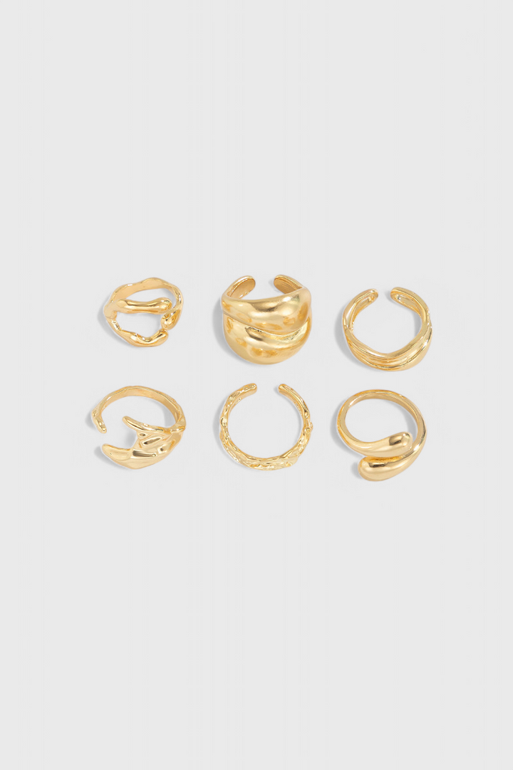 Ana | 6 Rings Set