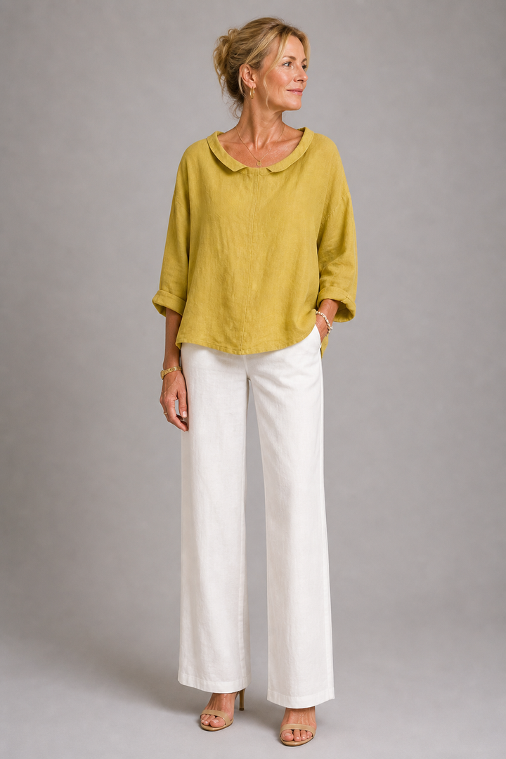 Denise Relaxed Long-Sleeve Top