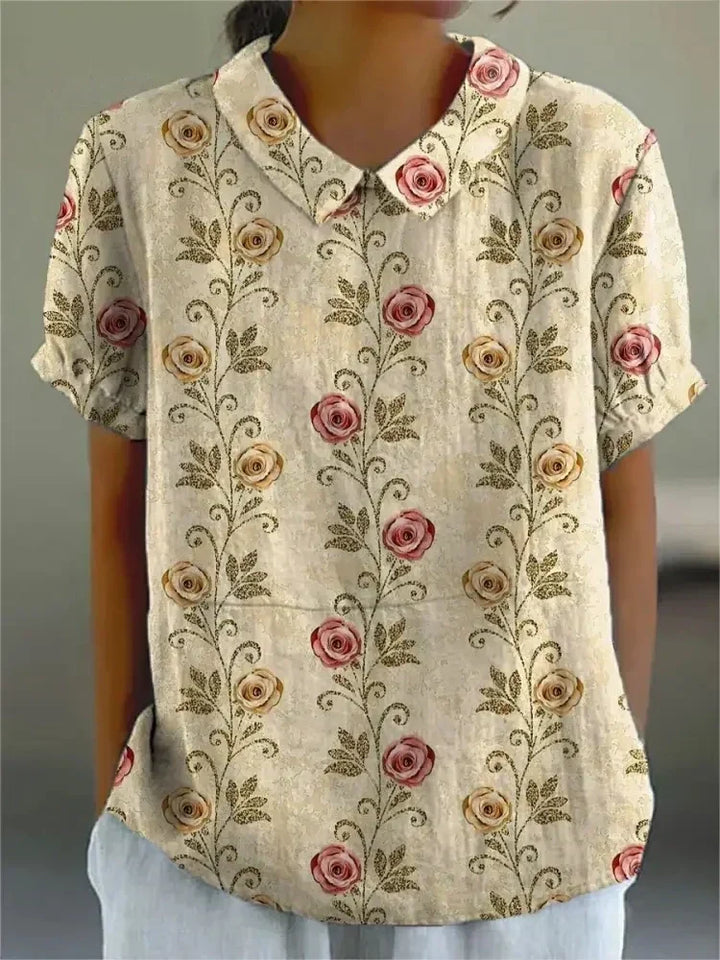 Clodagh Blue Floral Blouse
