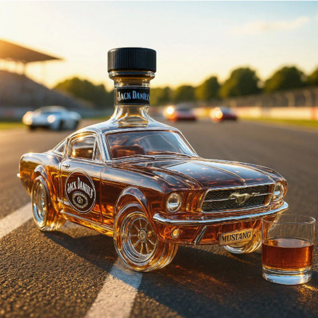 Mustang Whisky Bottle
