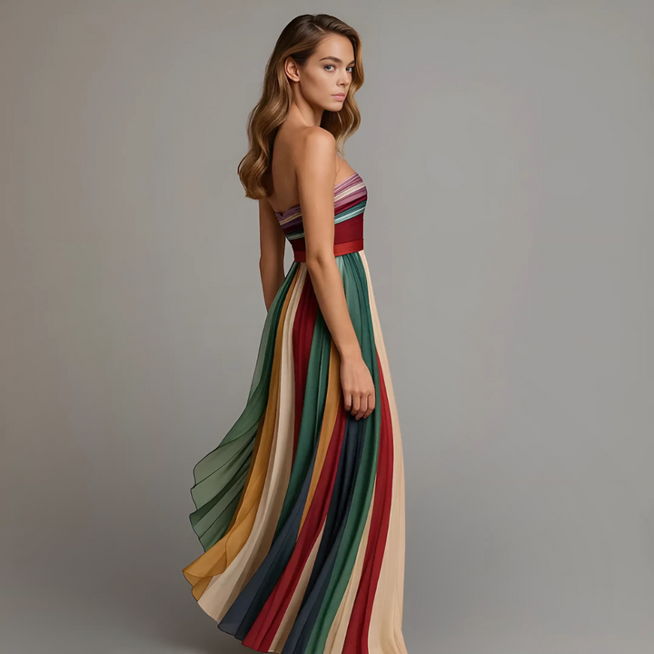Gabriela | Colourful sleeveless dress