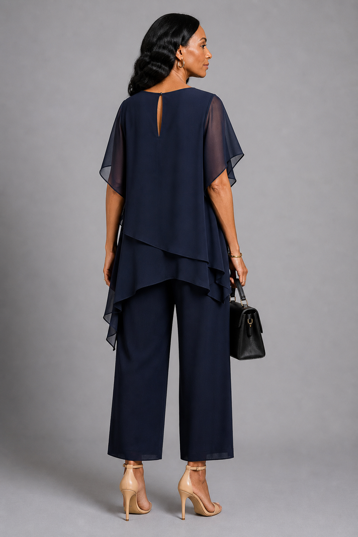 Mairéad Draped Two-Piece Set
