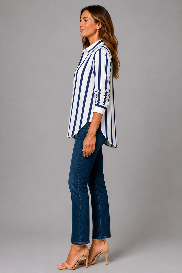Nora Relaxed Stripe Shirt