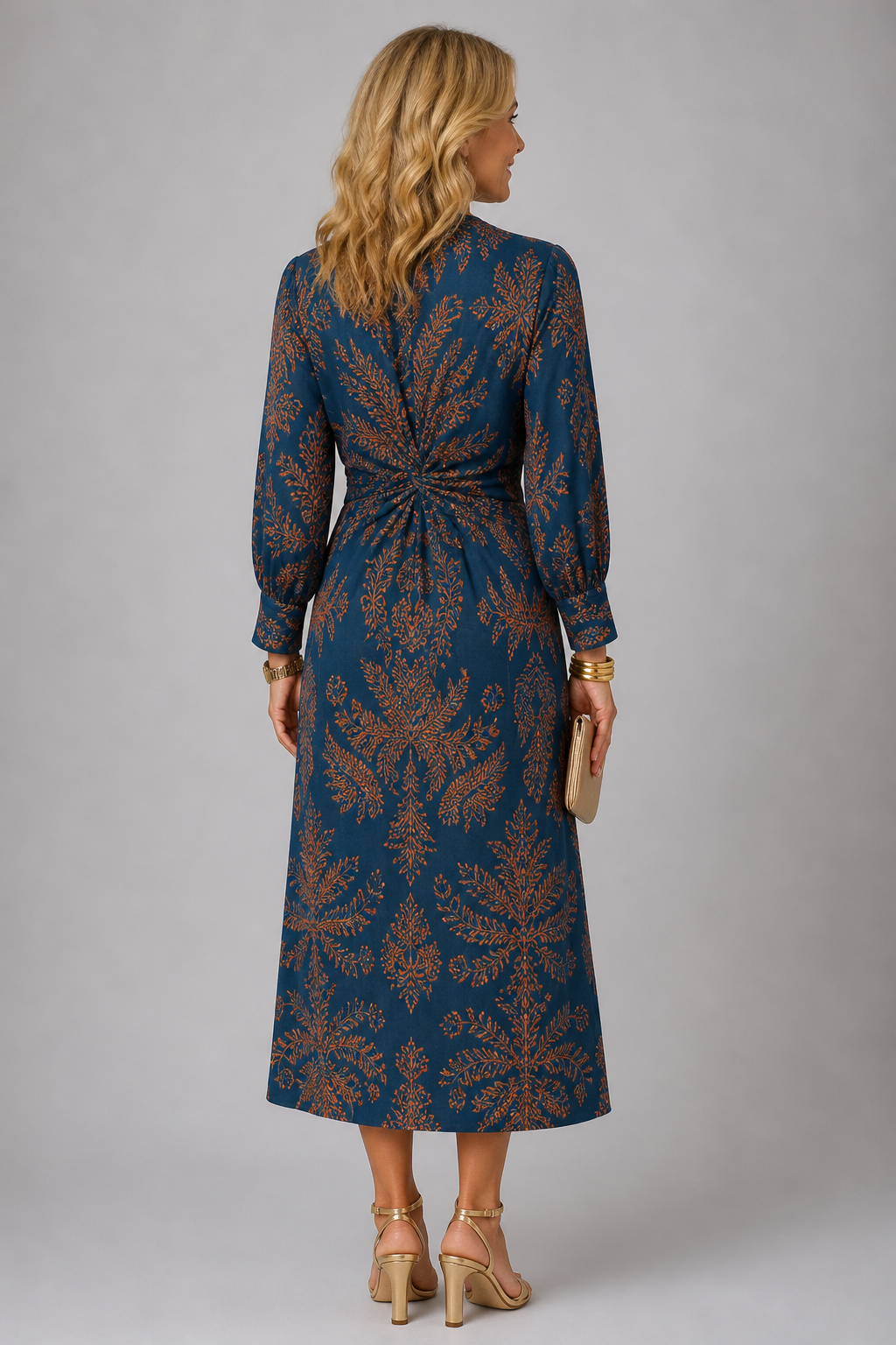 Patricia Botanical Midi Dress