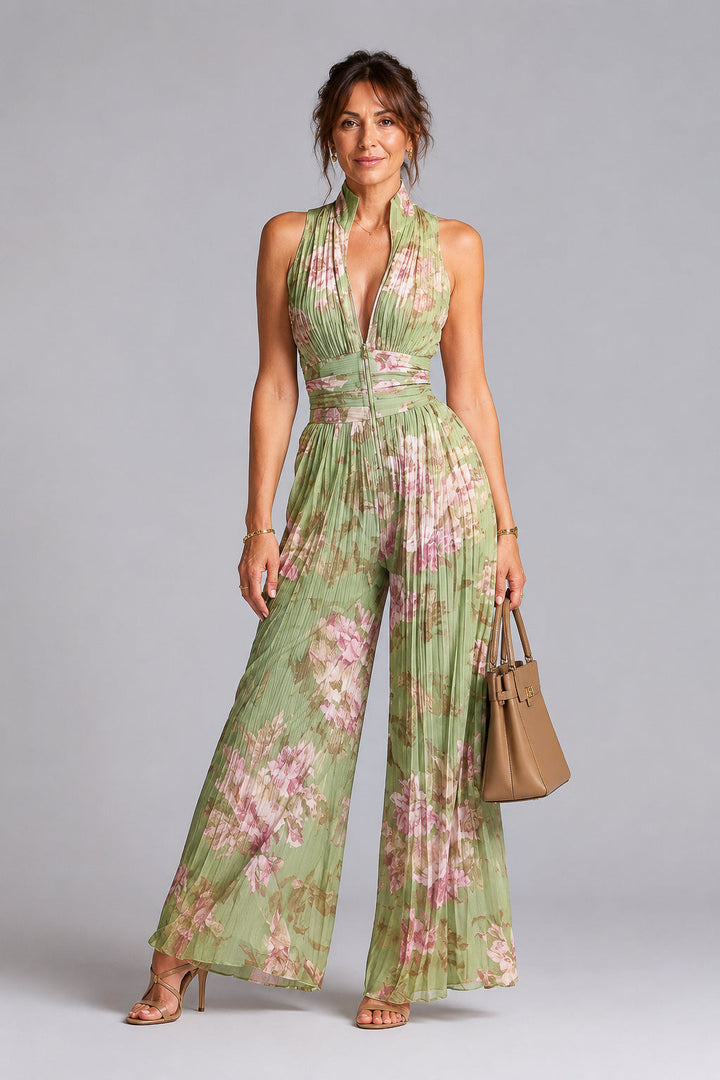 Ríona Floral Wide-Leg Jumpsuit