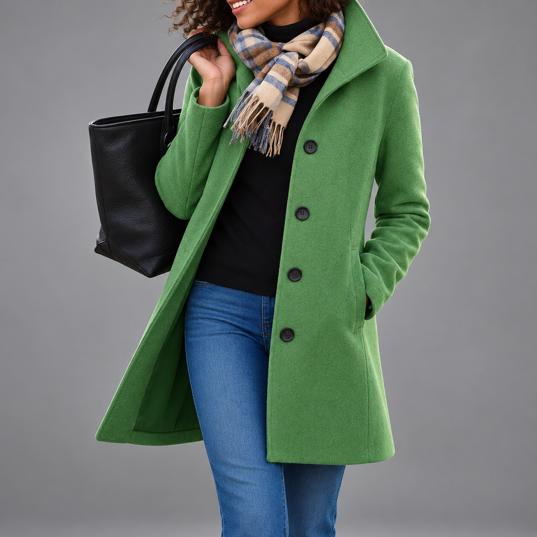 Clodagh Button Coat