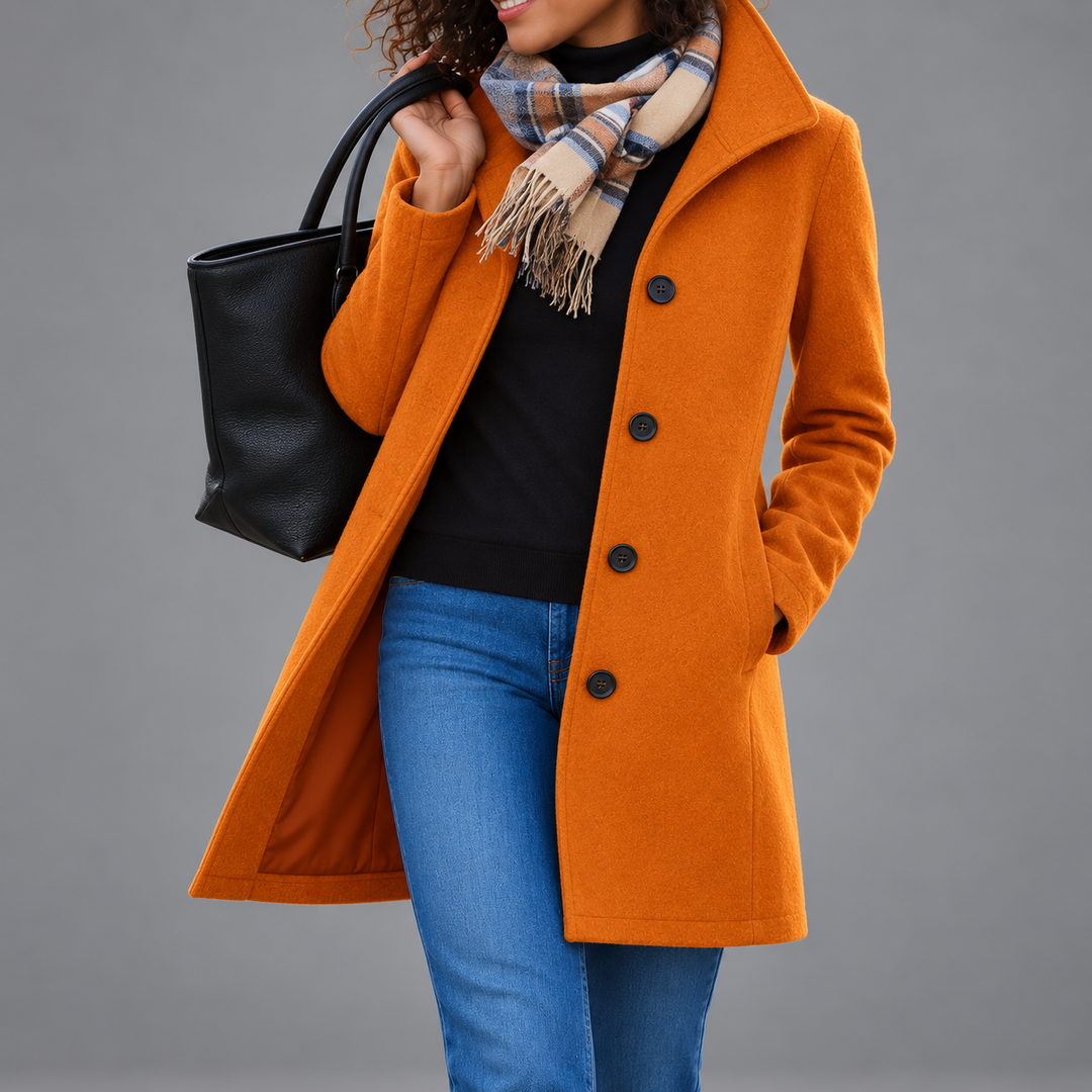 Clodagh Button Coat
