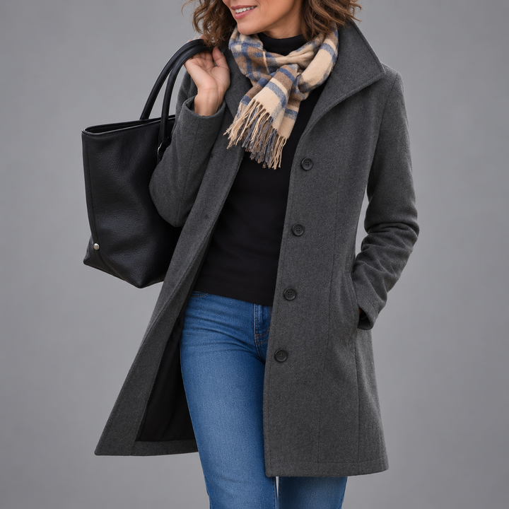 Clodagh Button Coat