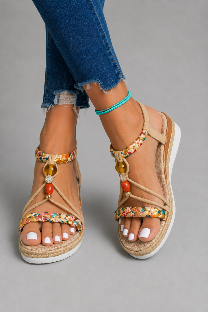 Helen Embellished Comfort Sandals