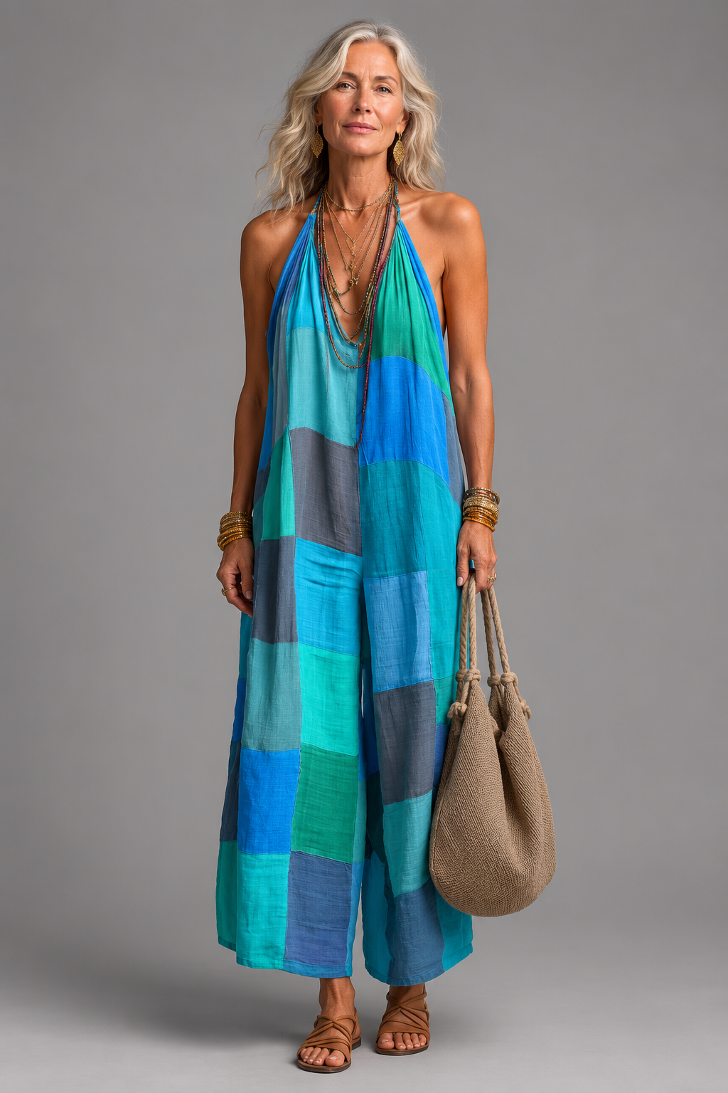 Bridget Patchwork Jumpsuit