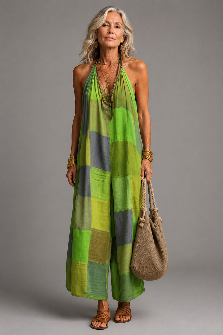 Bridget Patchwork Jumpsuit