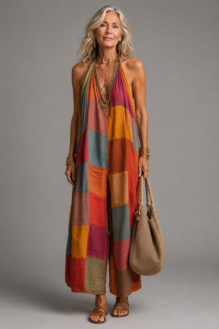 Bridget Patchwork Jumpsuit