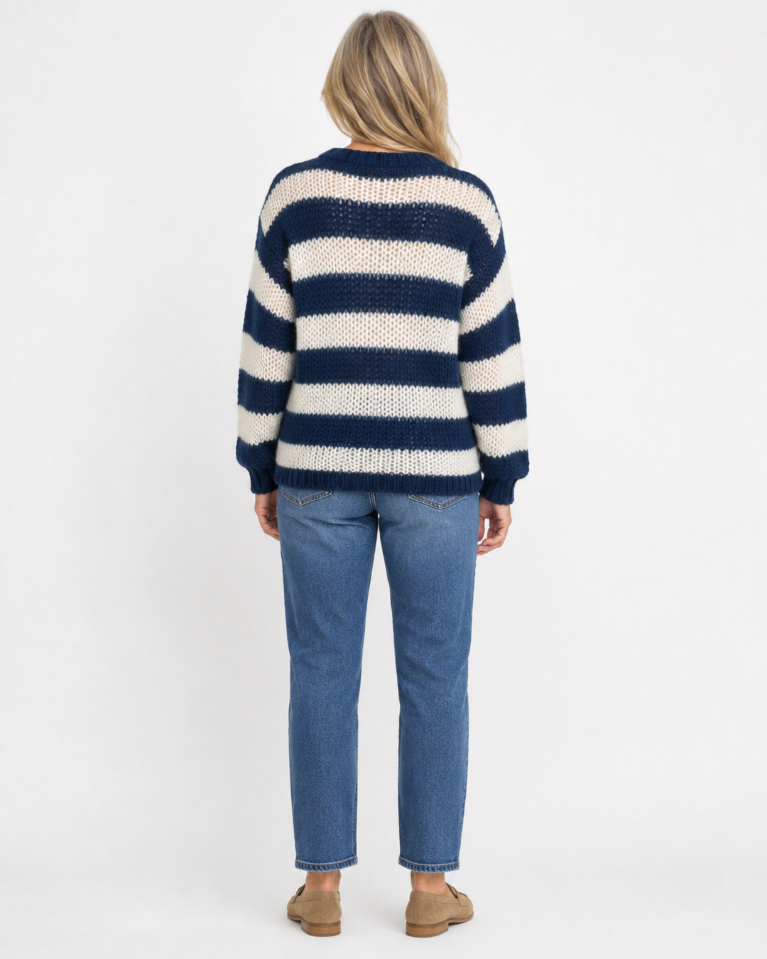Keelin Relaxed Striped Knit Jumper