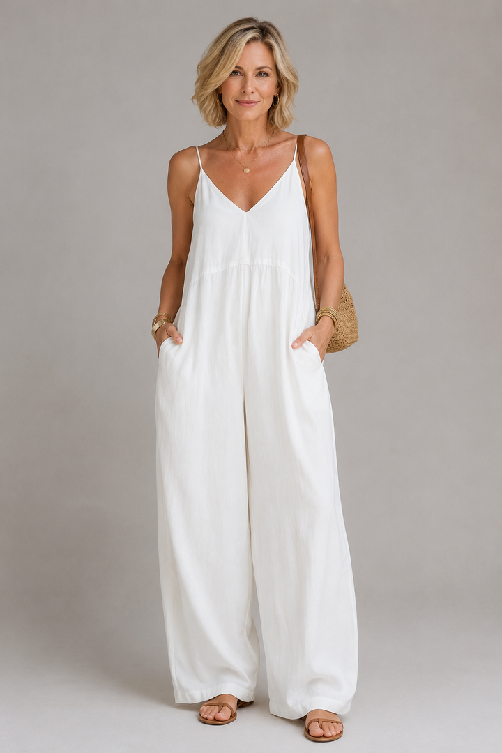 Éabha Relaxed Wide-Leg Jumpsuit