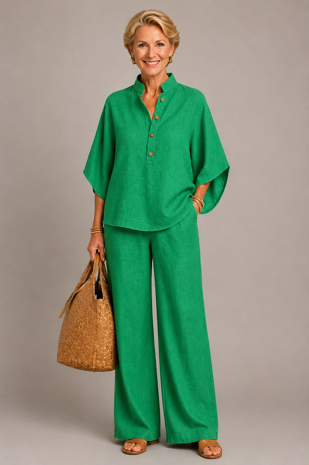 Helen Relaxed Two-Piece Set